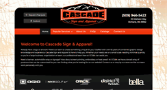 Desktop Screenshot of cascadesign.com